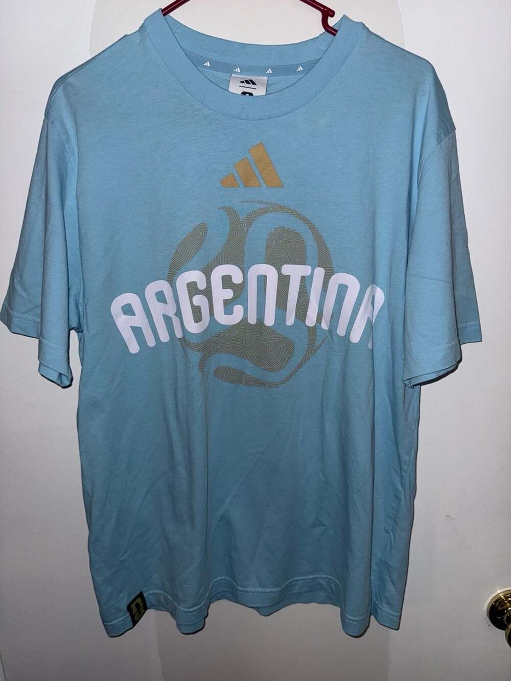 Adidas FIFA World Cup 26 Argentina T-Shirt - Blue